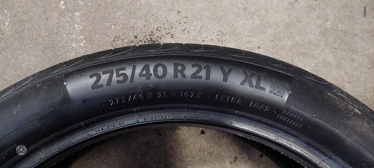 Continental, vasarinės 275/40 R21
