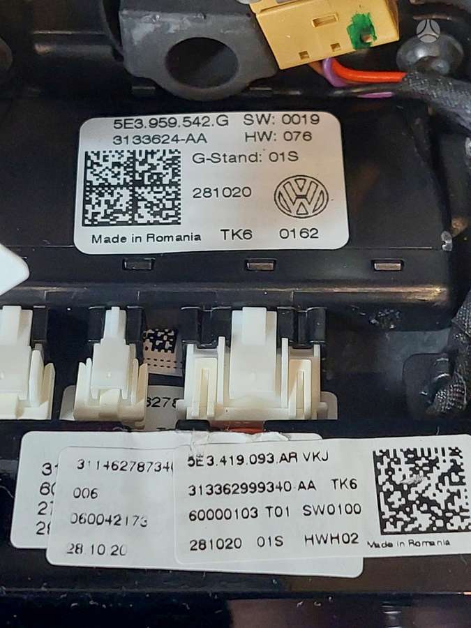 Skoda -kita-, 5E3419093AR, steering wheel