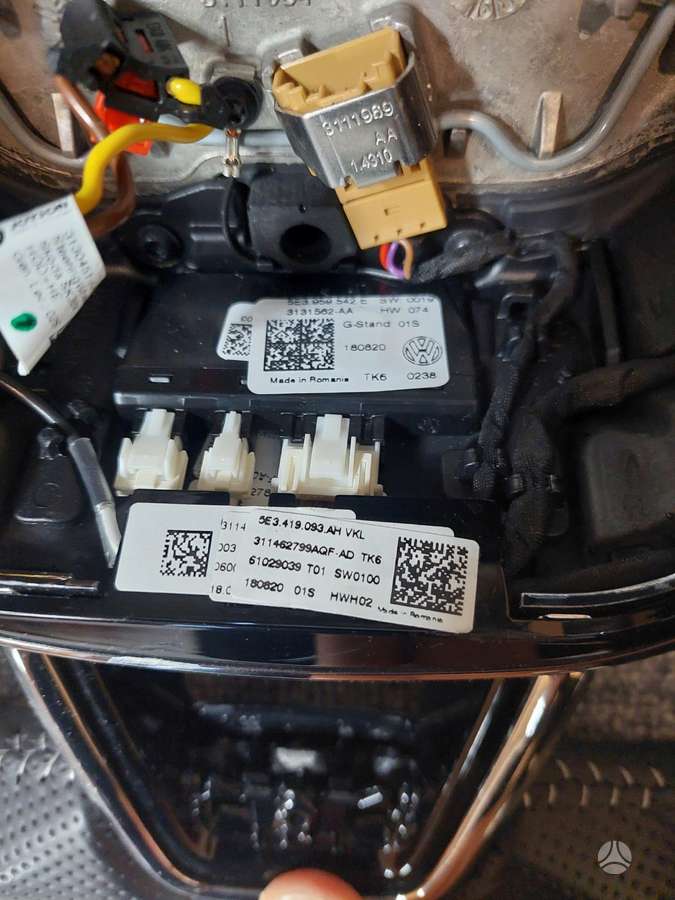 Skoda -kita-, 5E3419093AR, steering wheel
