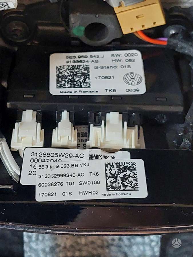 Skoda -kita-, 5E3419093AR, steering wheel