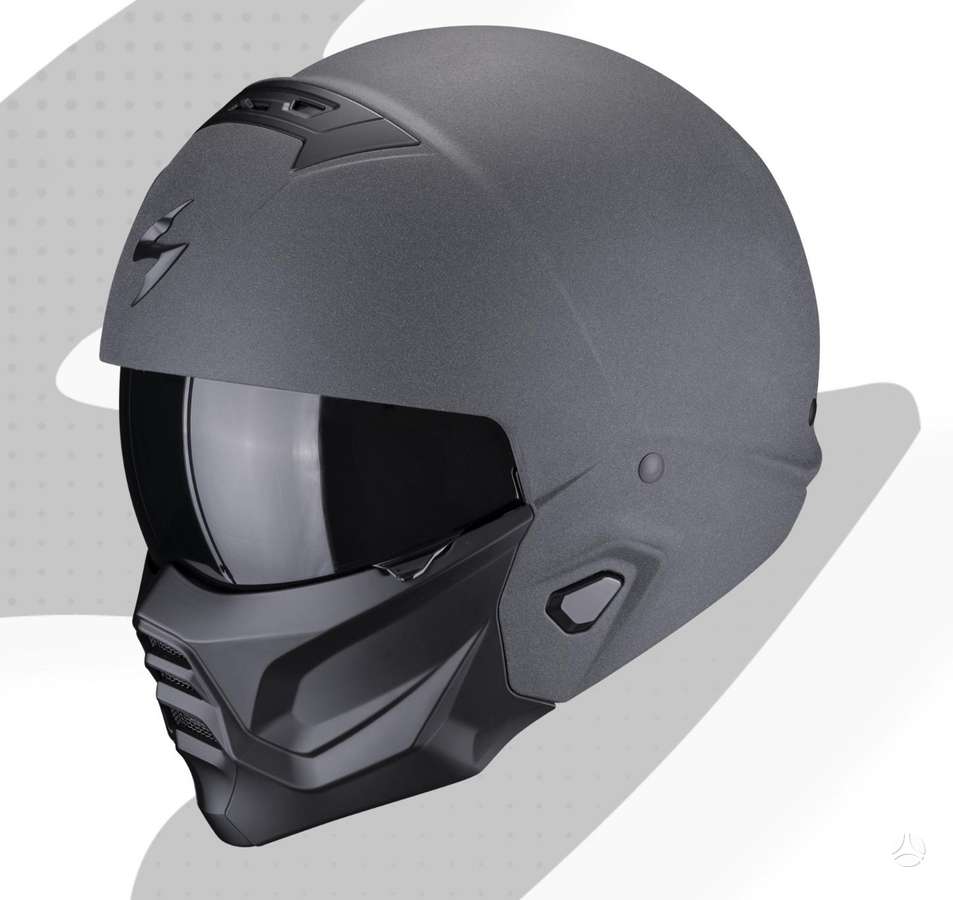 Scorpion EXO - COMBAT II moto šalmas, открытые