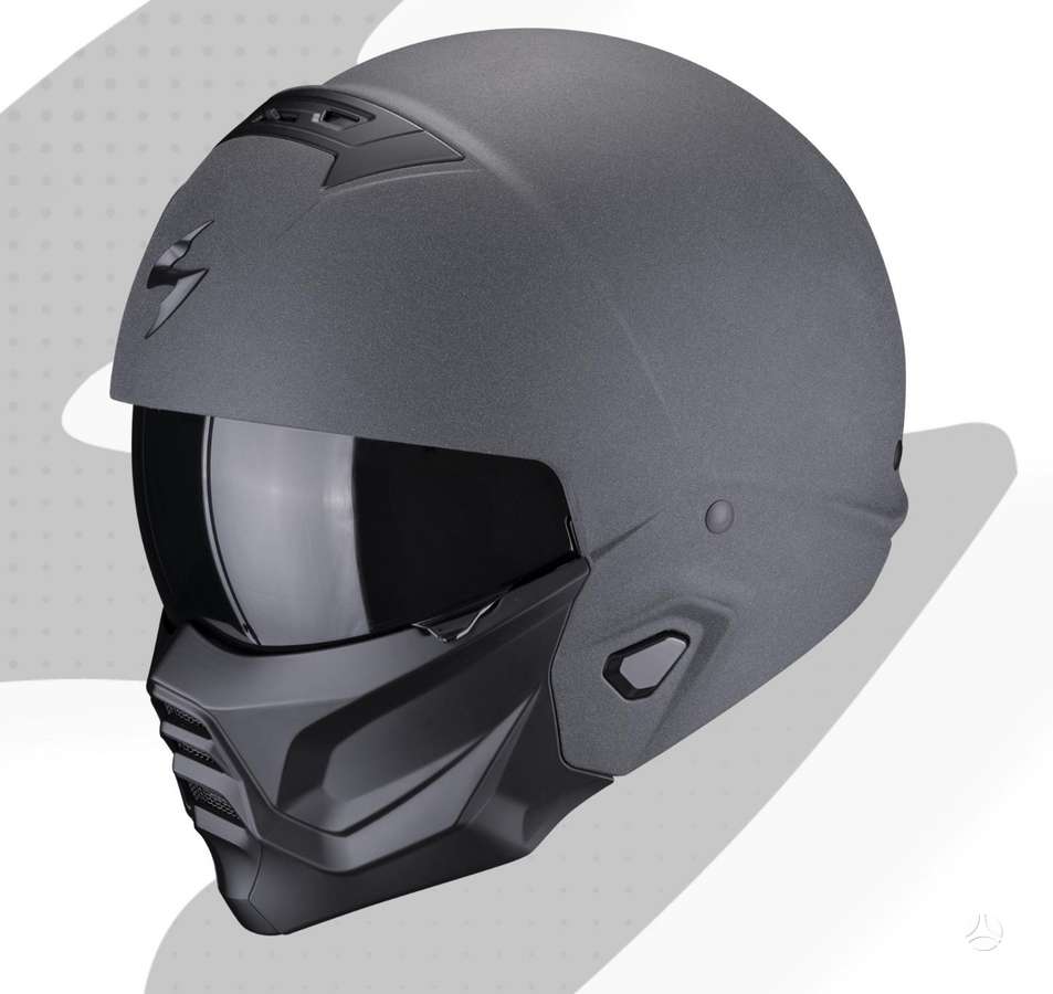 Scorpion EXO - COMBAT II moto šalmas, open-face