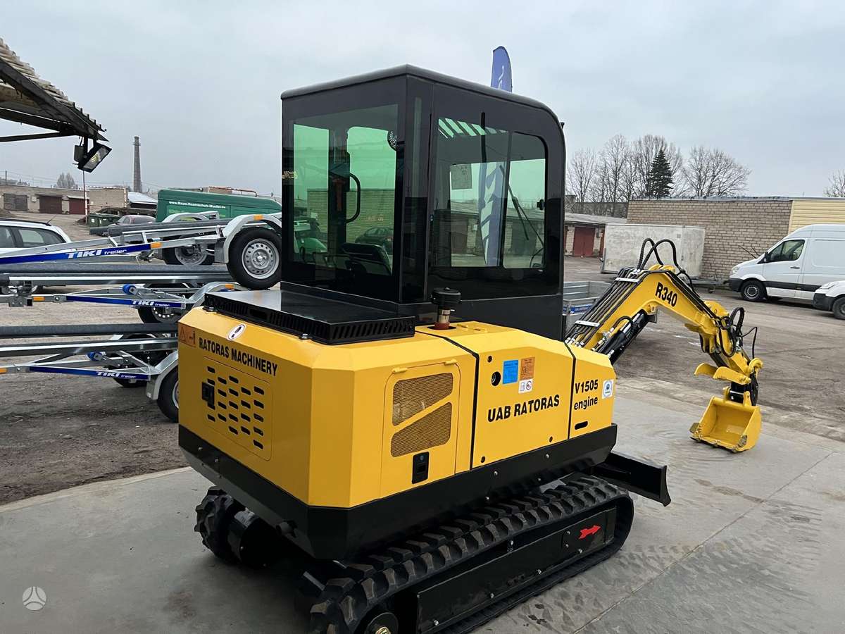 Kubota R340 PRO, mini ekskavatoriai 2022 m., A21921856