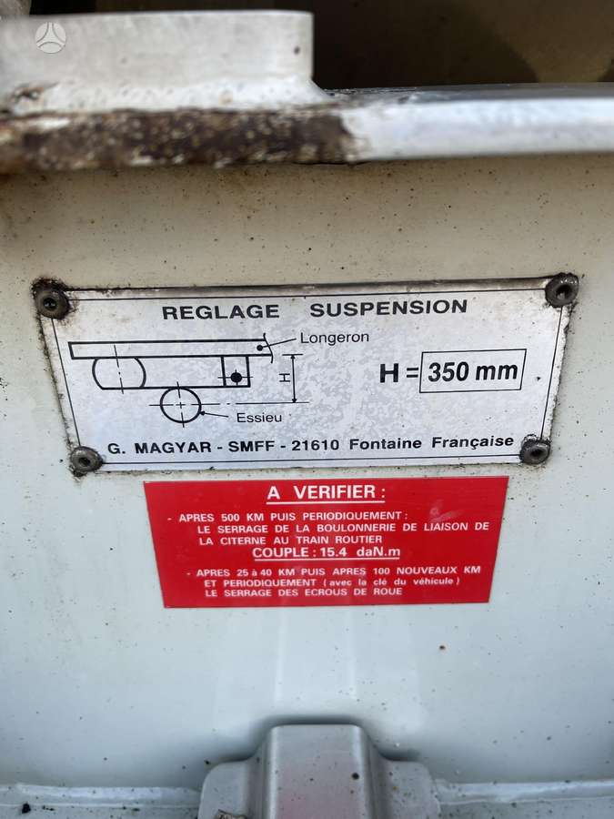 Magyar ADR, cisterninės