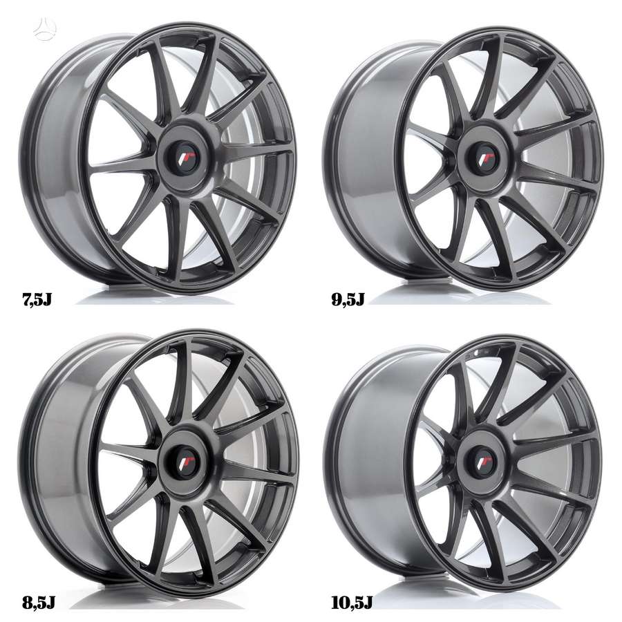 Japan Racing JR11 Hyper Grey, легкосплавные , R18