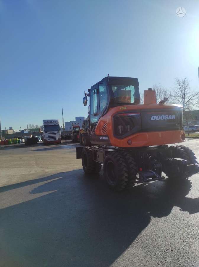 Doosan DX100W-7, экскаваторы