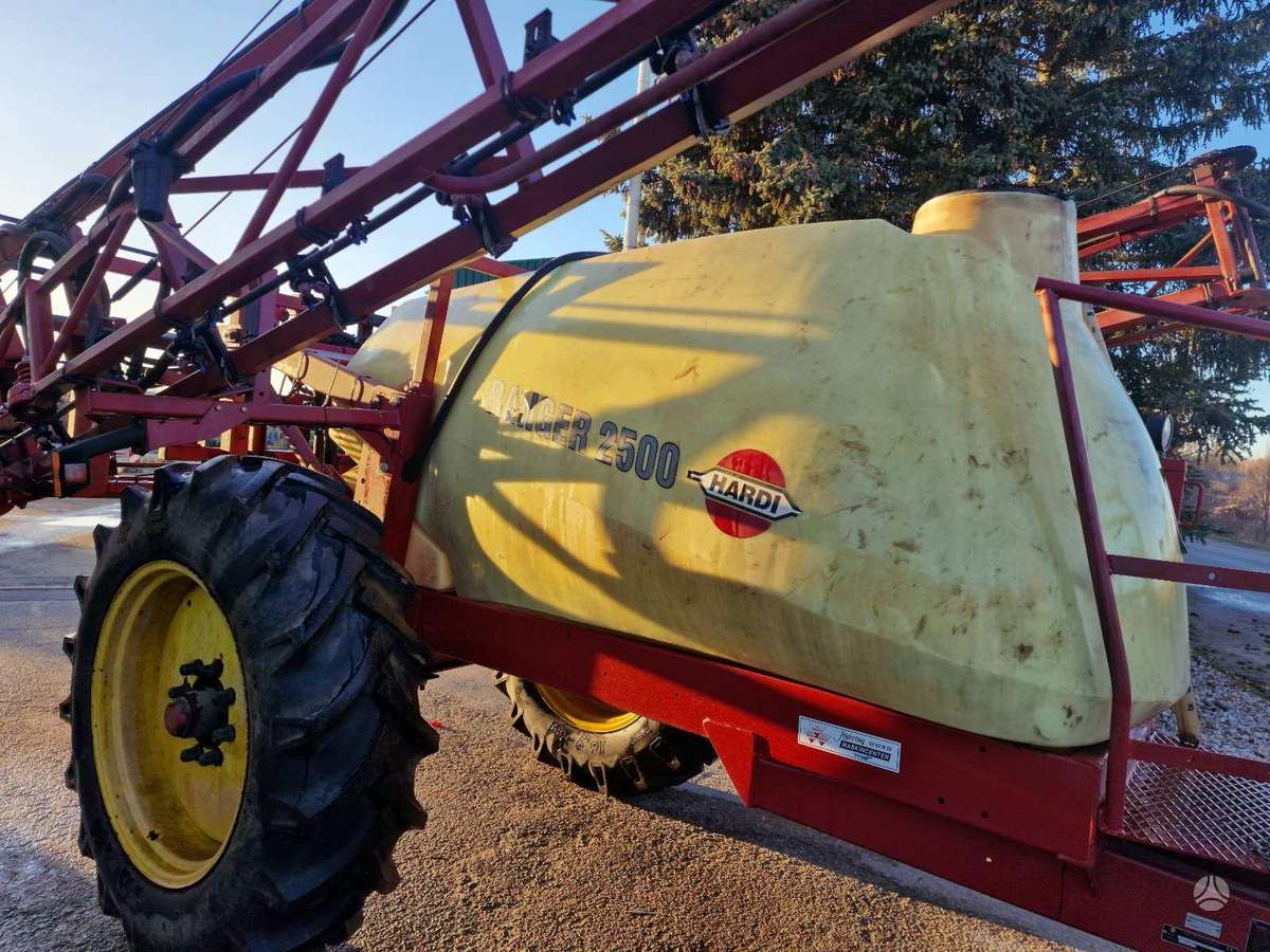 Hardi Ranger 2500, разбрызгиватели