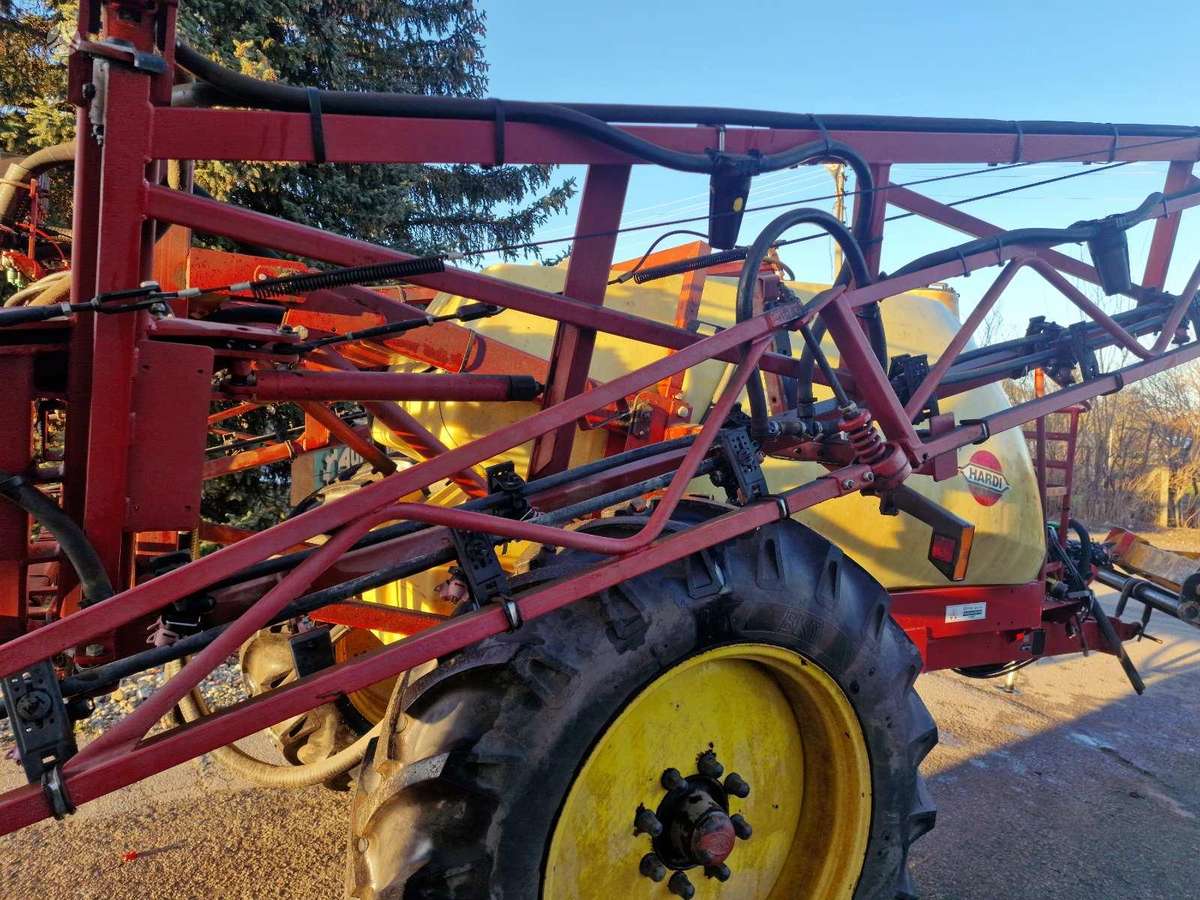 Hardi Ranger 2500, разбрызгиватели