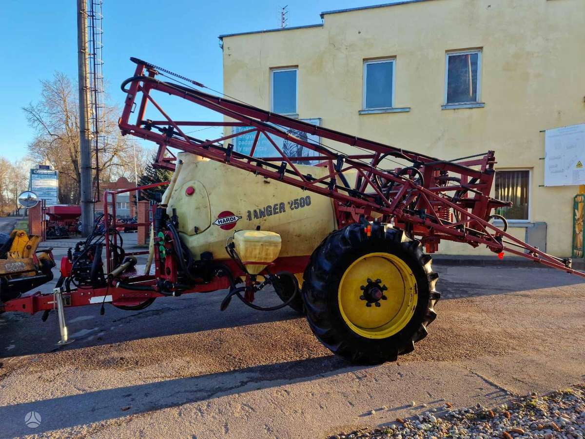 Hardi Ranger 2500, разбрызгиватели