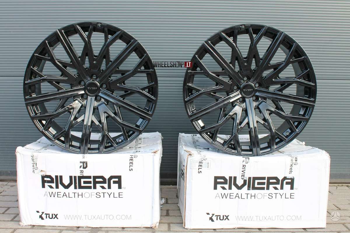 RIVIERA RV131 Gloss Black, light alloy, R22