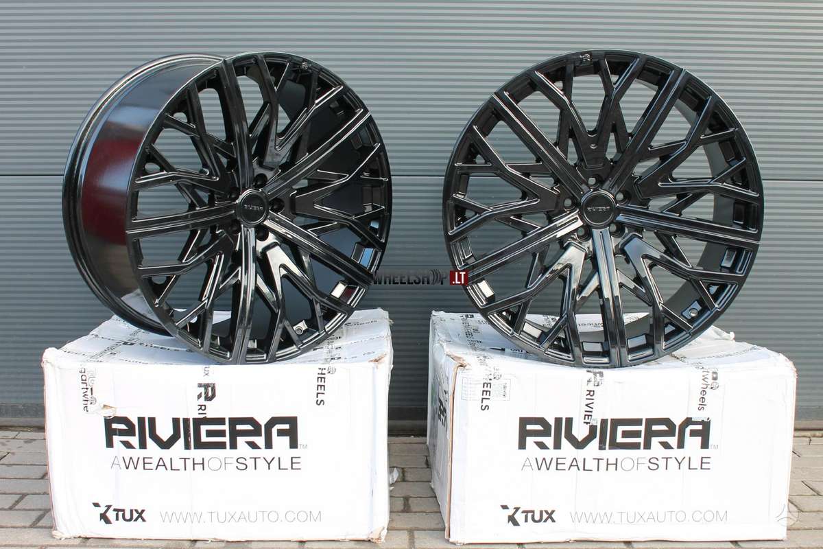RIVIERA RV131 Gloss Black, light alloy, R22