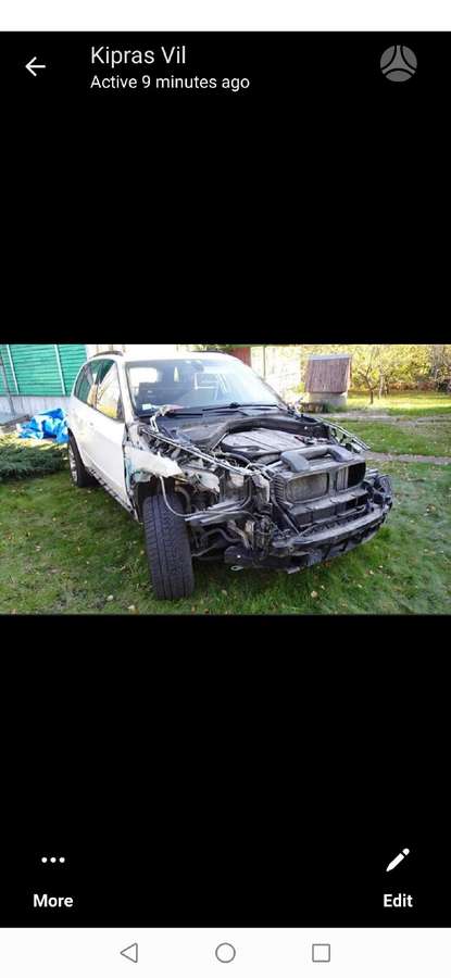 BMW X5 E70 e71 dalys 3 0i 3 0d 4 0d 5 0d