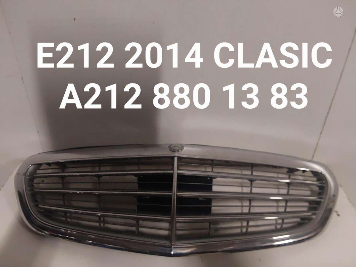 Mercedes-Benz E klasė dalimis