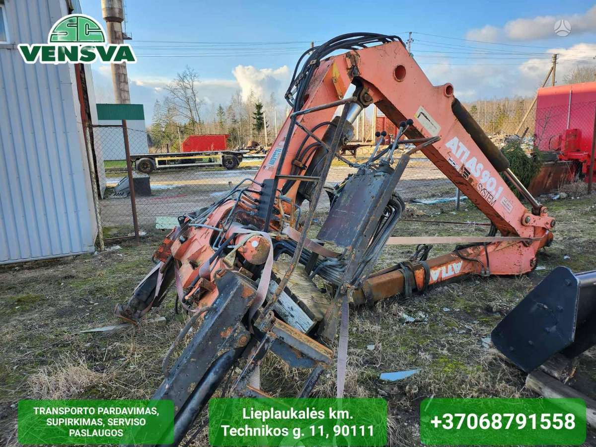 Atlas AK 90.1HDS-A12, cranes / grapples