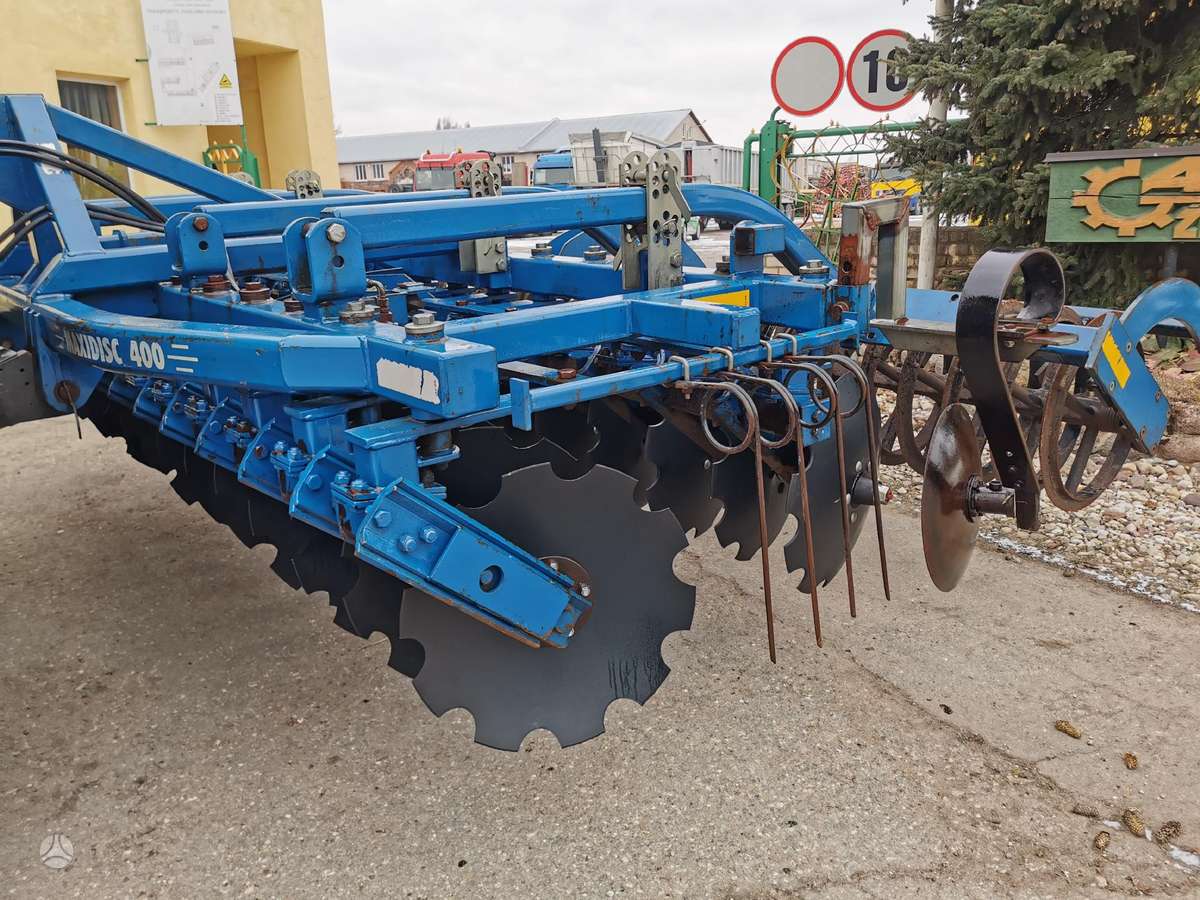 Dalbo Maxidisc 400, scrapers, scrubbers