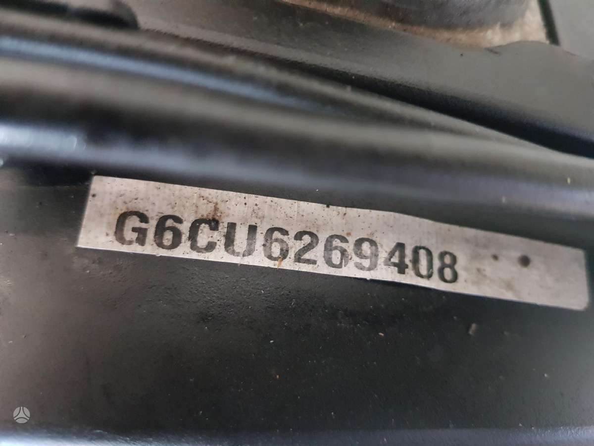 Kia Sorento Variklio kodas g6cu