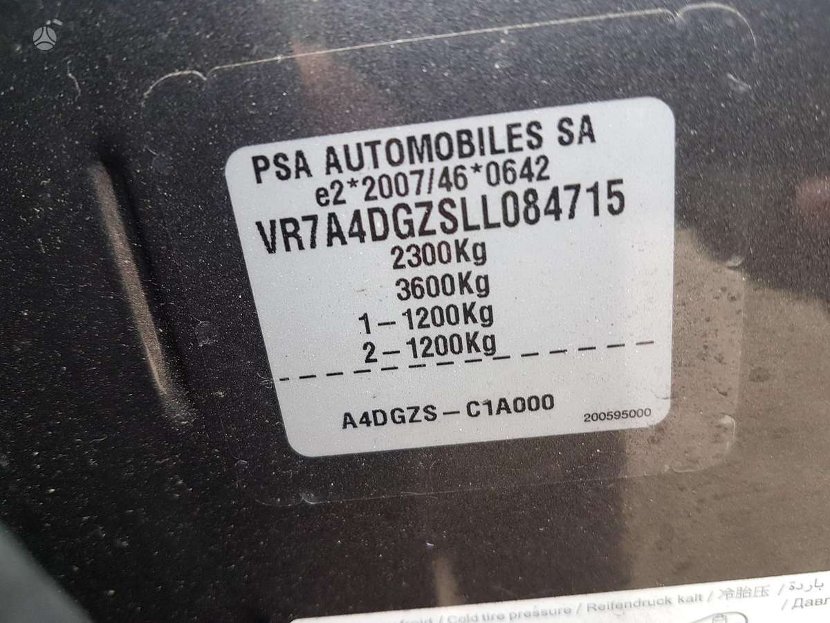Citroen C5 Aircross Engine dgz gearbox 20ht13