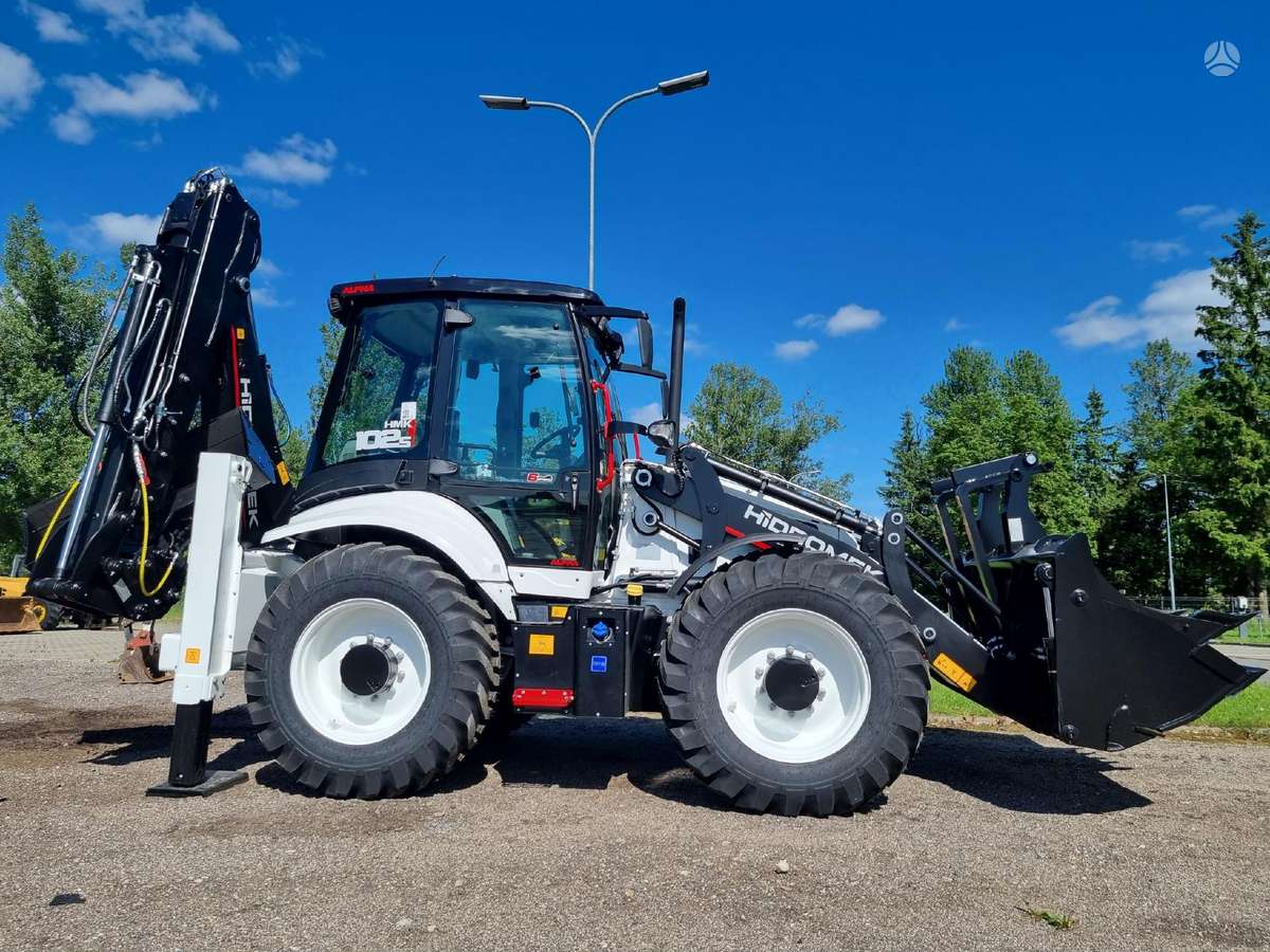 Hidromek HMK 102S, excavator loader