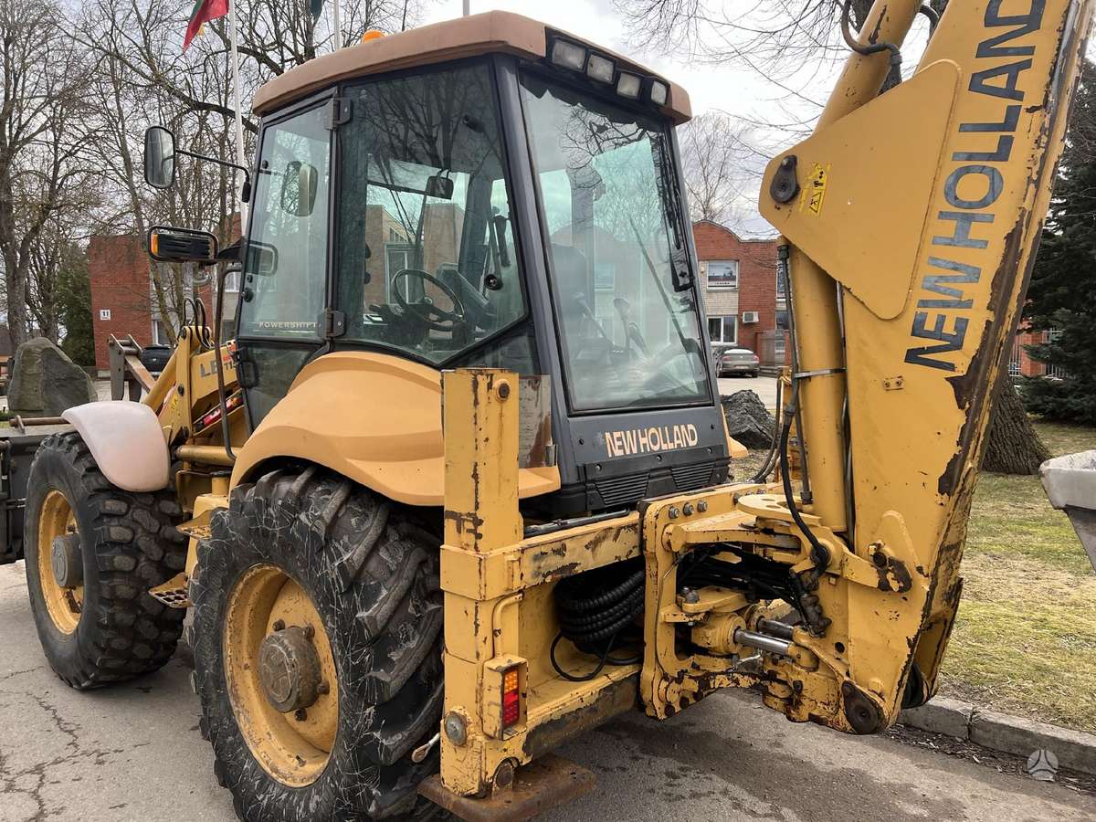 New Holland LB 115, excavator loader