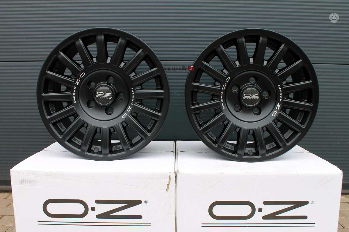 OZ Racing Rally Raid Matt Black, light alloy, R18