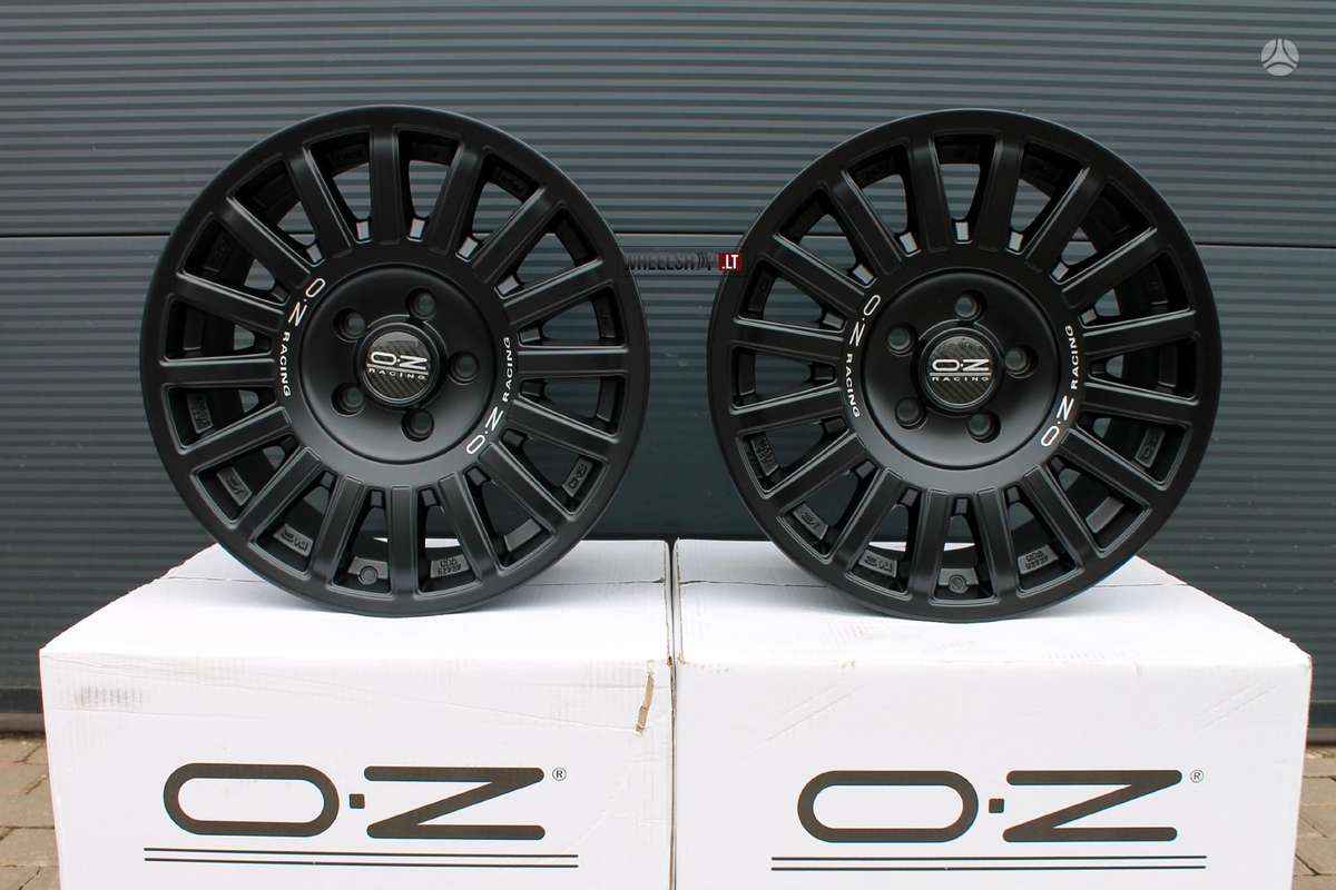 OZ Racing Rally Raid Matt Black, light alloy, R17