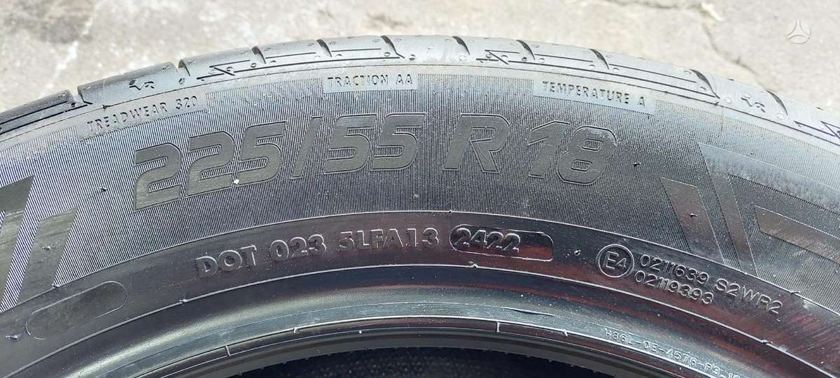 Vredestein, vasarinės 225/55 R18