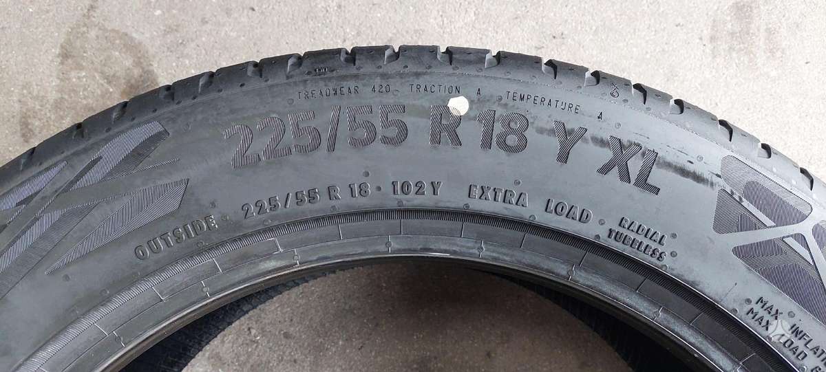 Continental, summer 225/55 R18