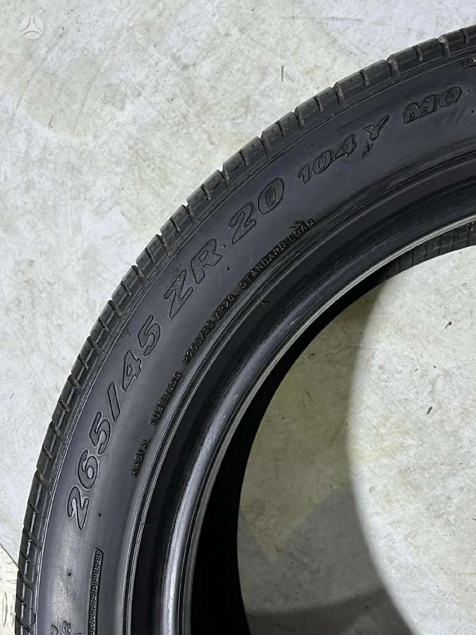 Pirelli P ZERO ROSSO | 4 VNT., vasarinės 265/45 R20