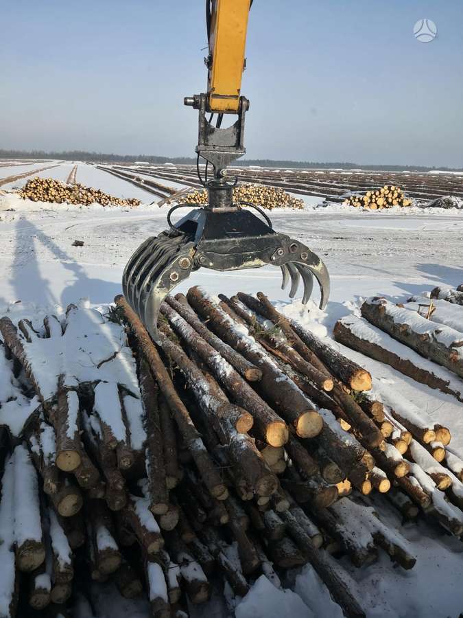 -Kita- Kelmų rovimo šakės- grėblys, грейферы