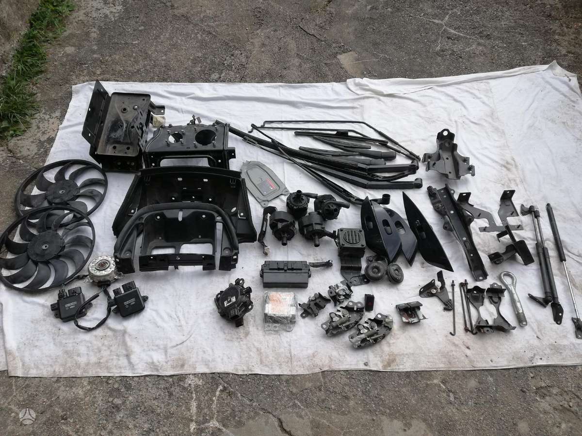 Nissan Leaf apdailos detalės