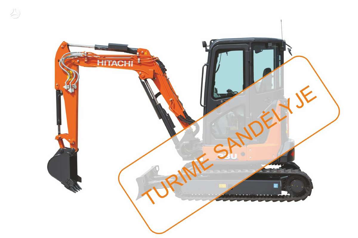 Hitachi ZX33U-6, мини-экскаваторы