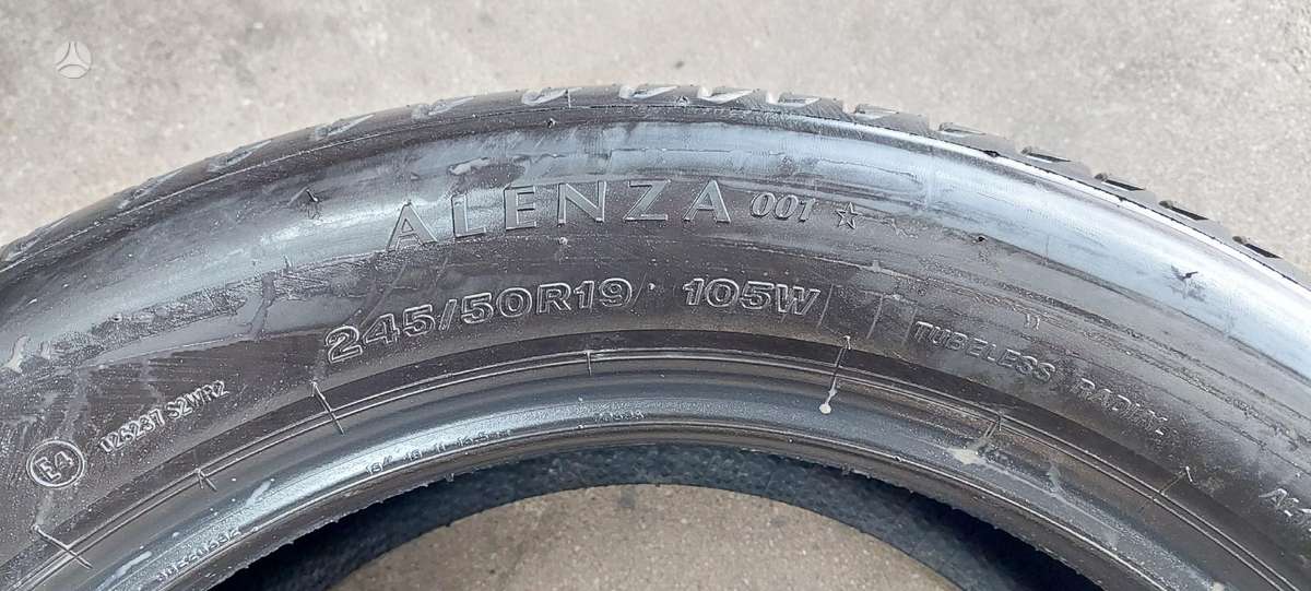 Bridgestone, vasarinės 245/50 R19