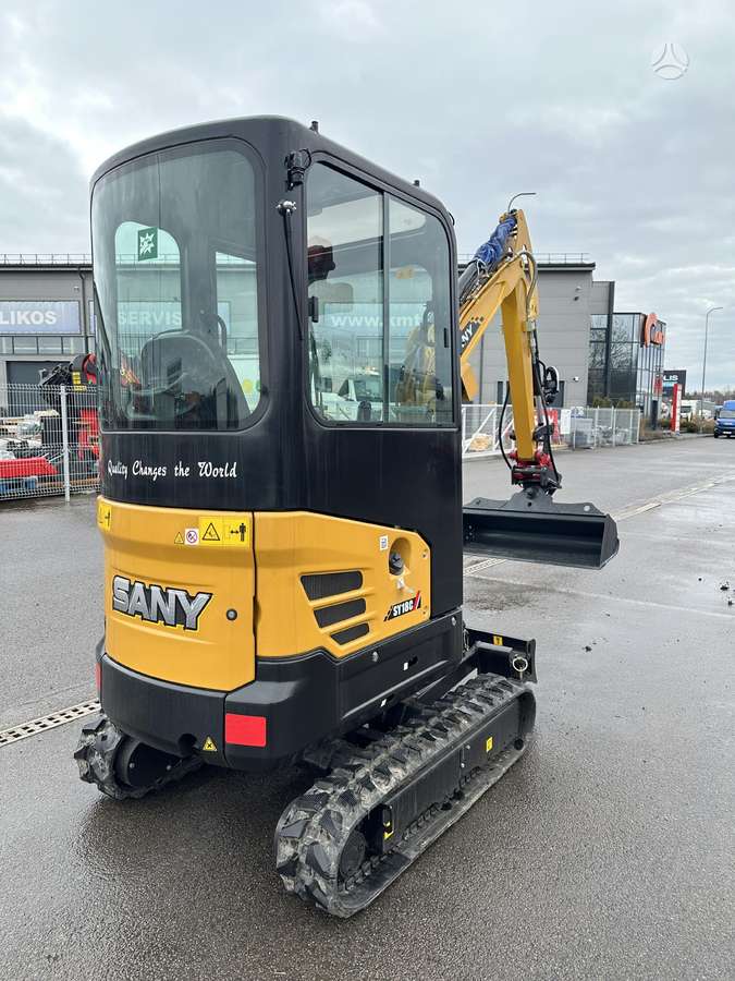 SANY SY18C, mini ekskavatoriai