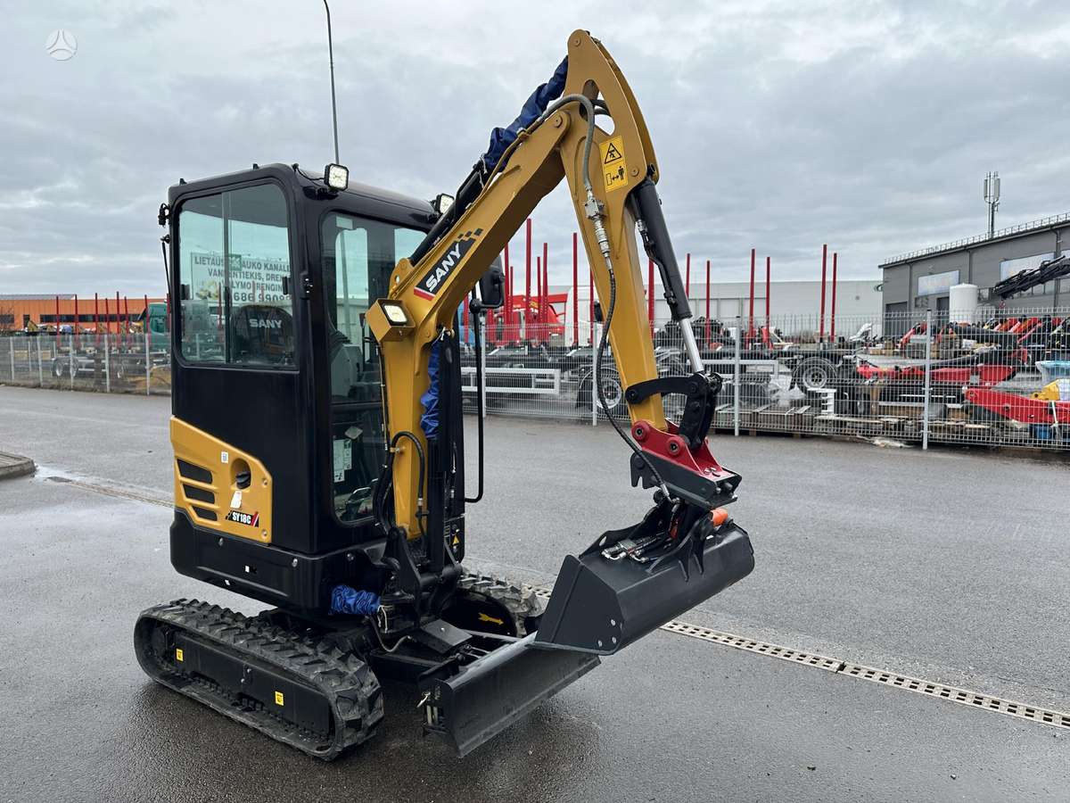 SANY SY18C, mini excavator