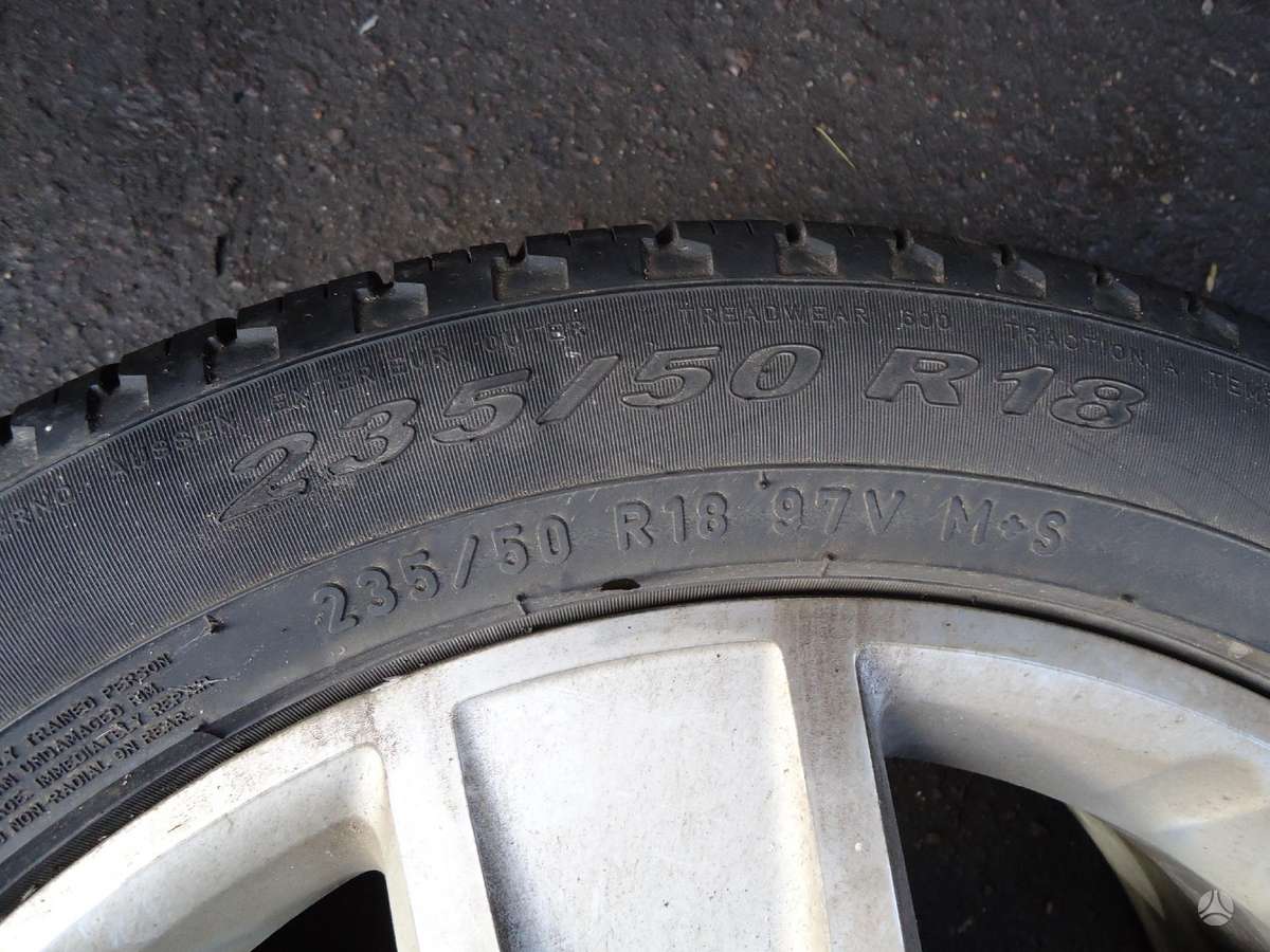 Volkswagen TIGUAN, light alloy, R18