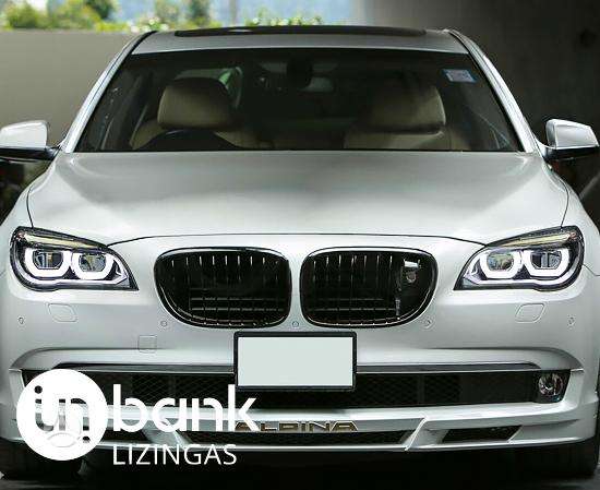 BMW 7 serija žibintai