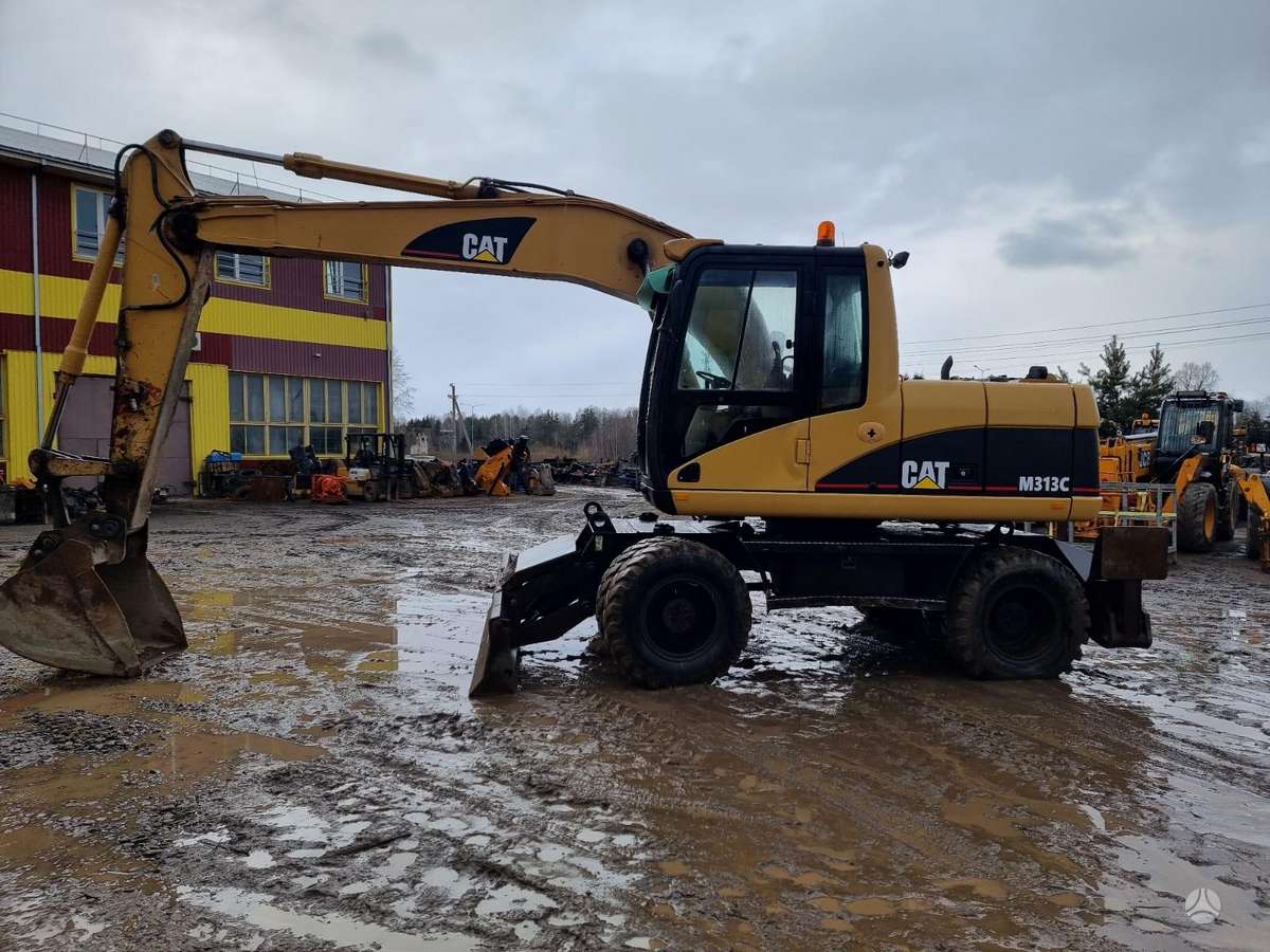 Caterpillar M 313C, экскаваторы