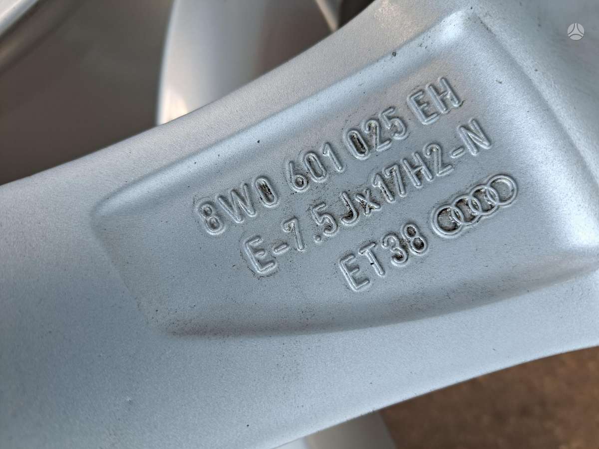 Audi A4 B9 7.5j et38, легкосплавные , R17