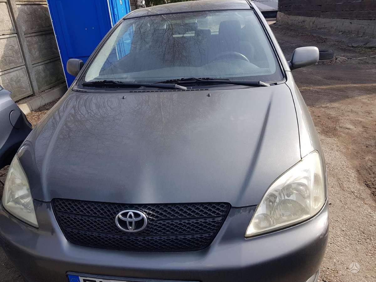 Toyota Corolla rezerves daļās