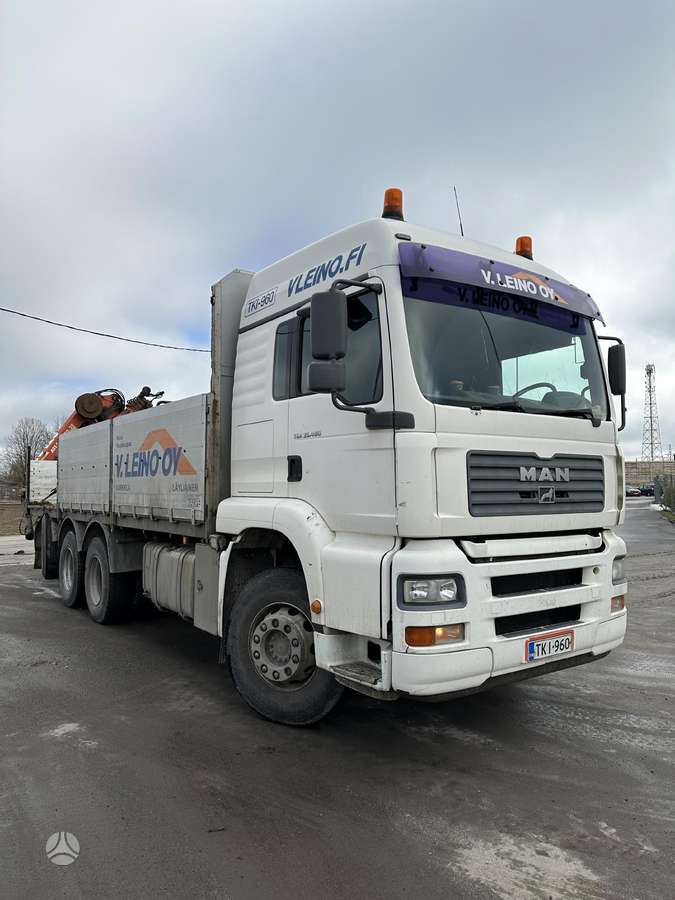MAN TGA 35.480, CRANE, su kranu