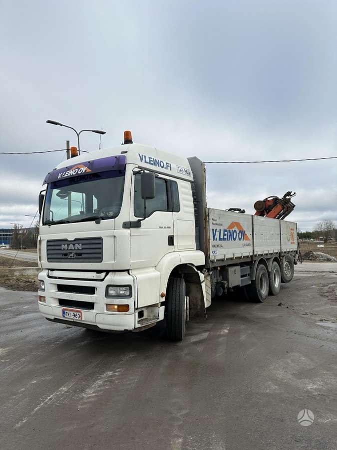 MAN TGA 35.480, CRANE, su kranu