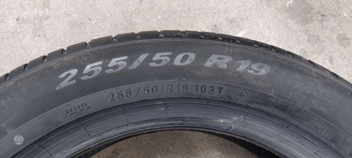 Pirelli, summer 255/50 R19