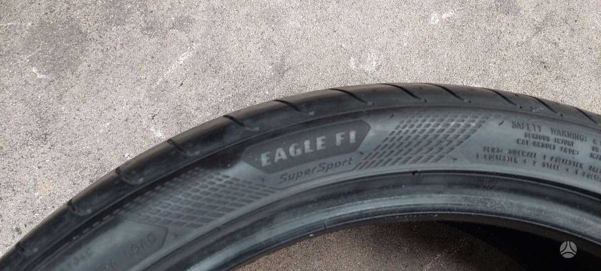 Goodyear, summer 225/40 R19