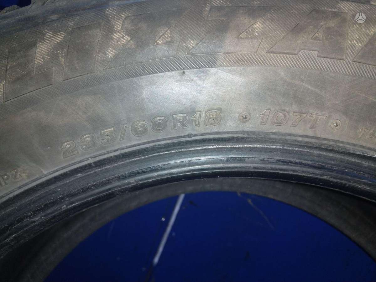 Bridgestone, žieminės 235/60 R18