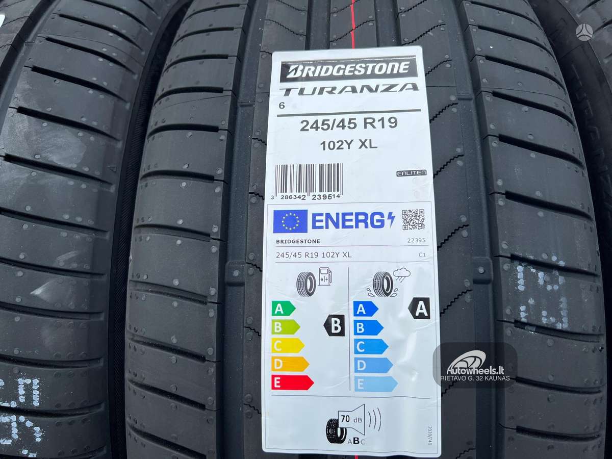 Bridgestone Turanza 6, summer 245/45 R19