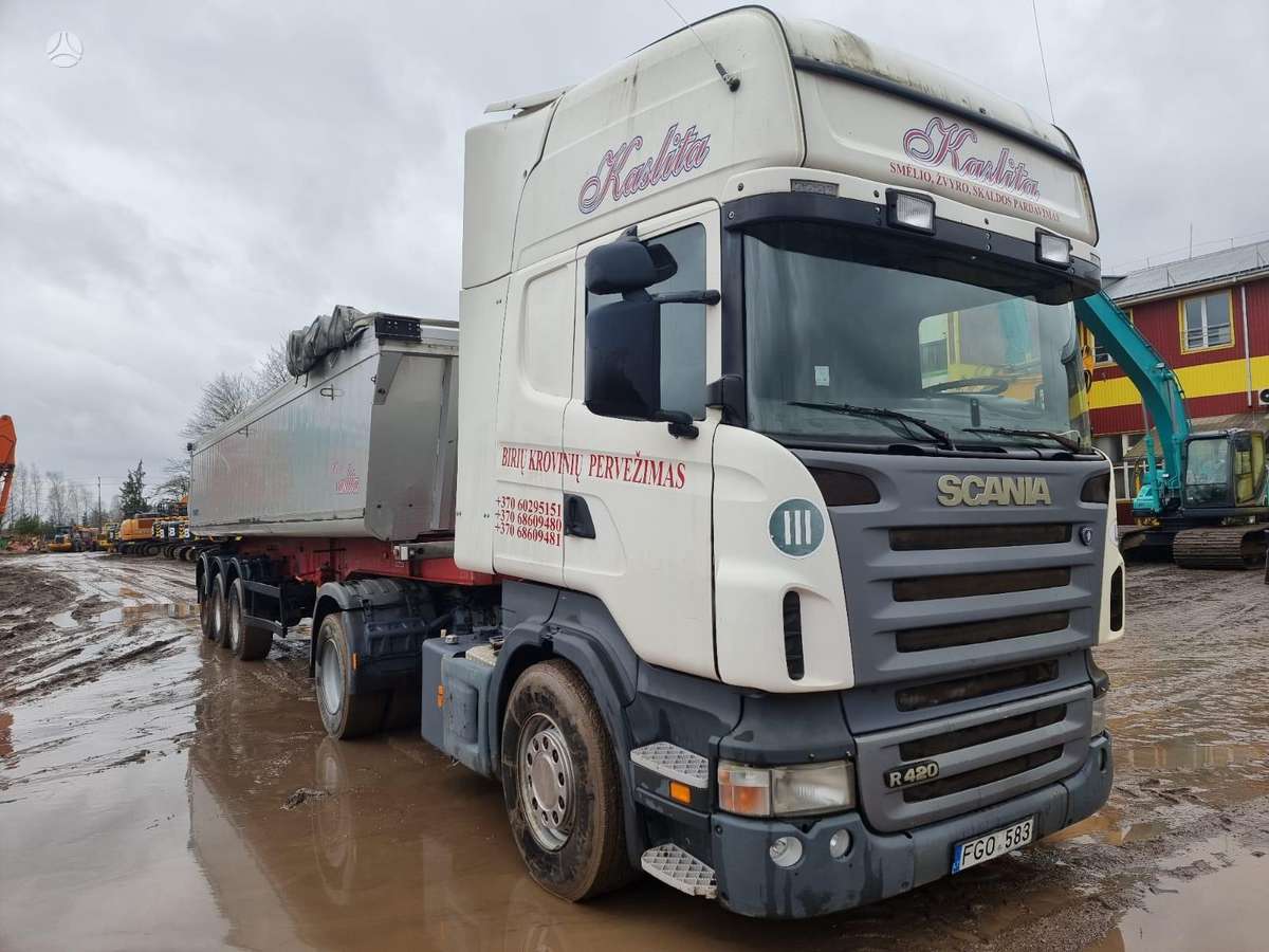 Scania R 420, single sleeper