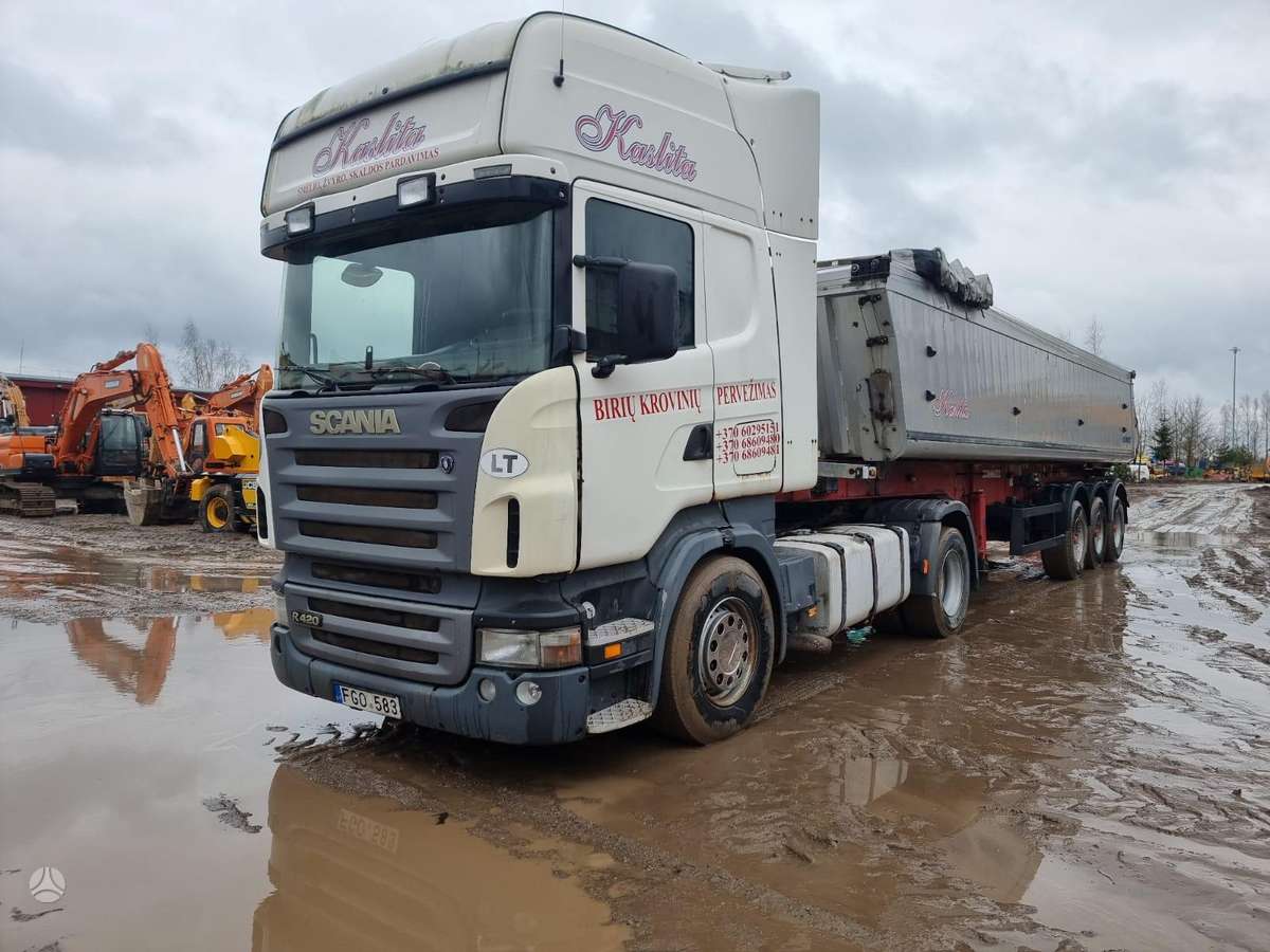 Scania R 420, single sleeper