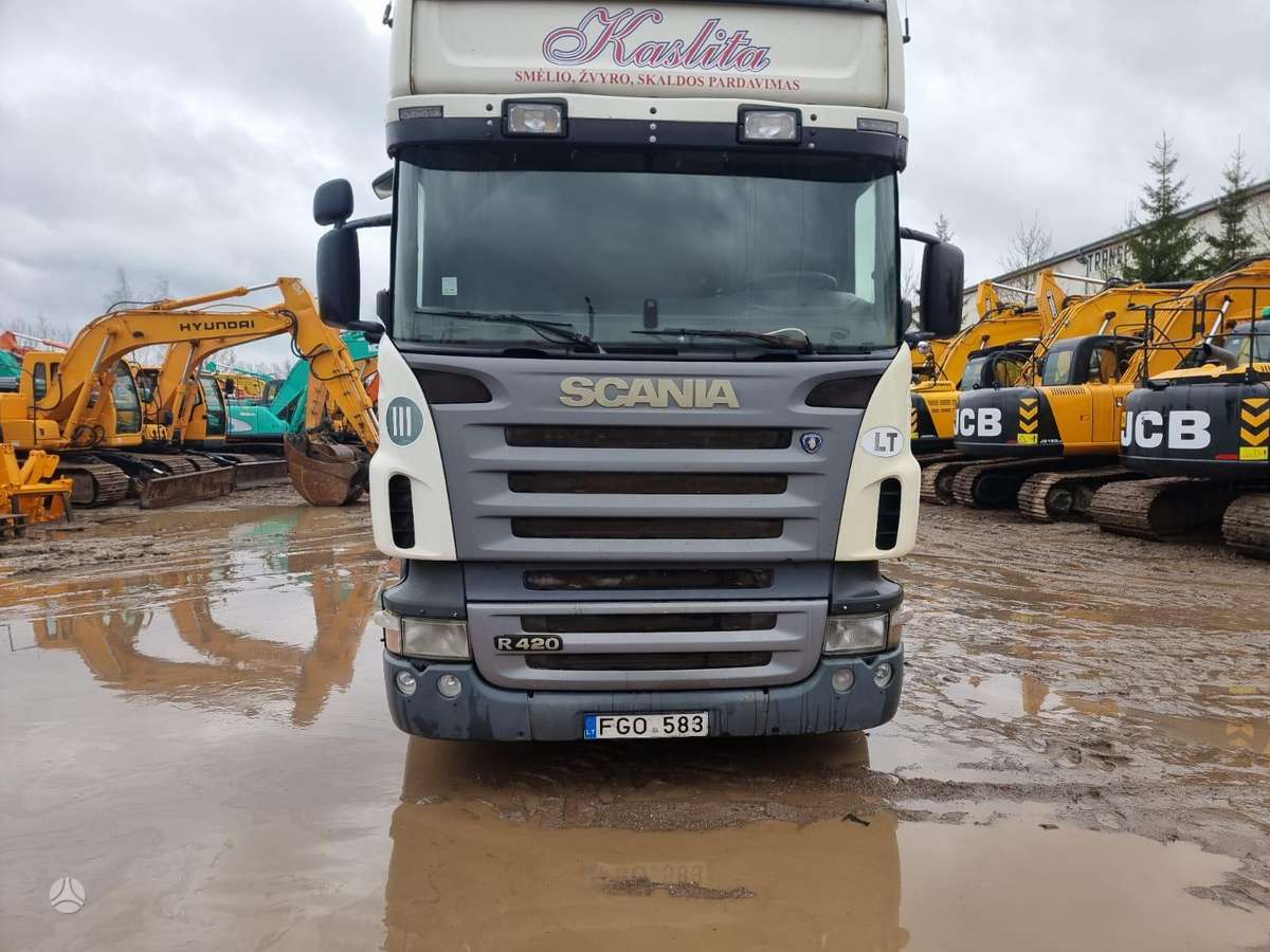 Scania R 420, single sleeper