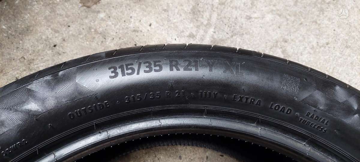 Continental, vasaras 315/35 R21