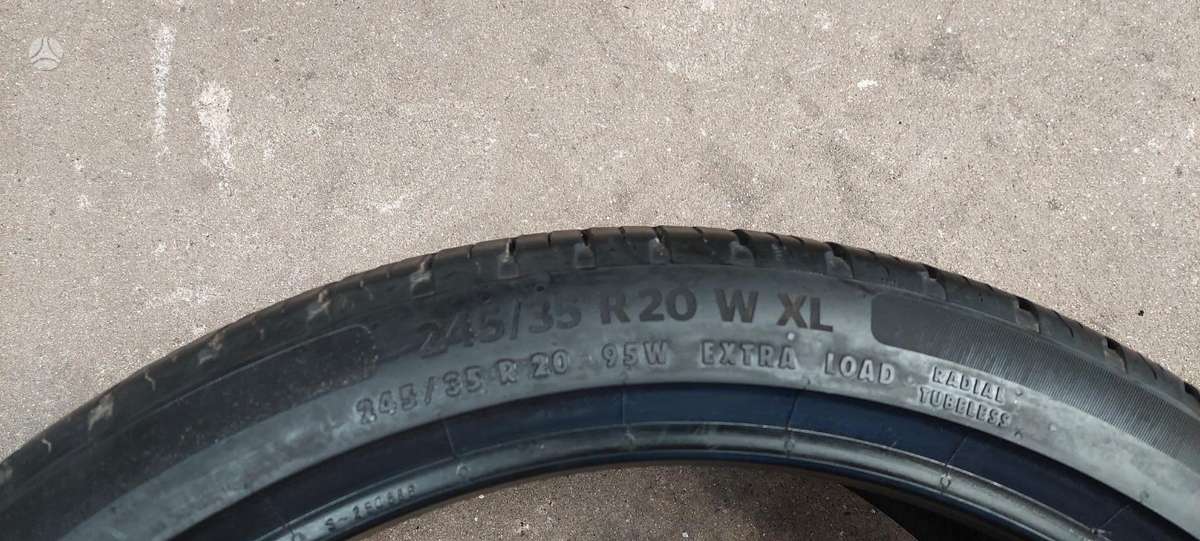 Continental, летние 245/35 R20
